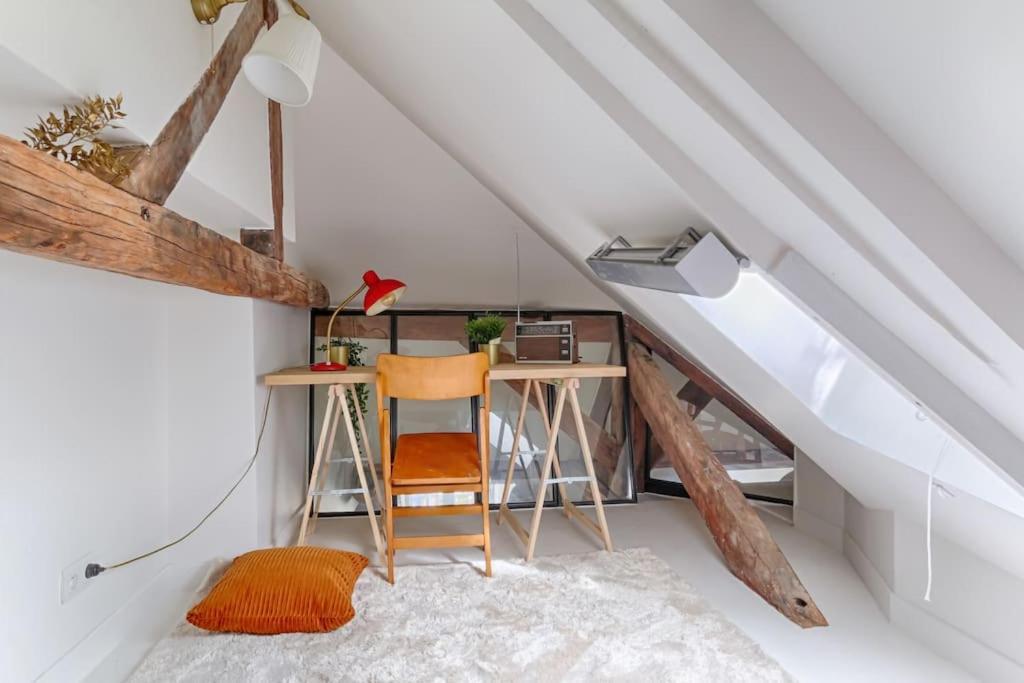 Mykeypers - Fantastic Designed Parisan Loft 2Br/6P- Le Marais Leilighet Eksteriør bilde