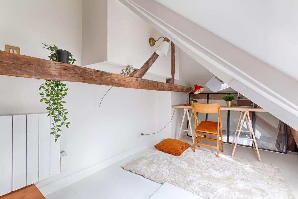 Mykeypers - Fantastic Designed Parisan Loft 2Br/6P- Le Marais Leilighet Eksteriør bilde